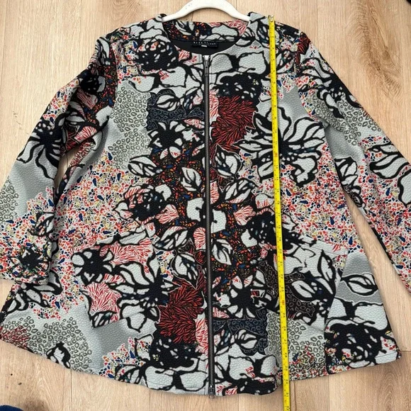 bryn walker Juniper Jacquard Long Jacket - Picture 15 of 16